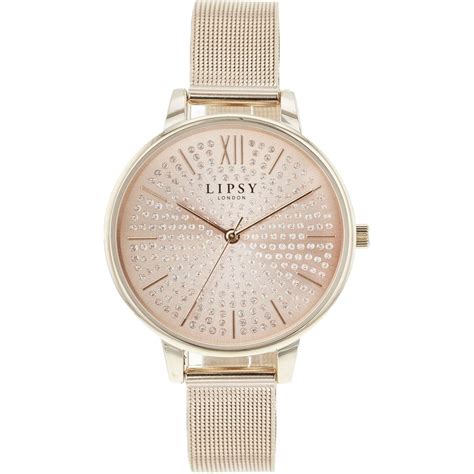 lipsy london rose gold watch|frasers lipsy watch.